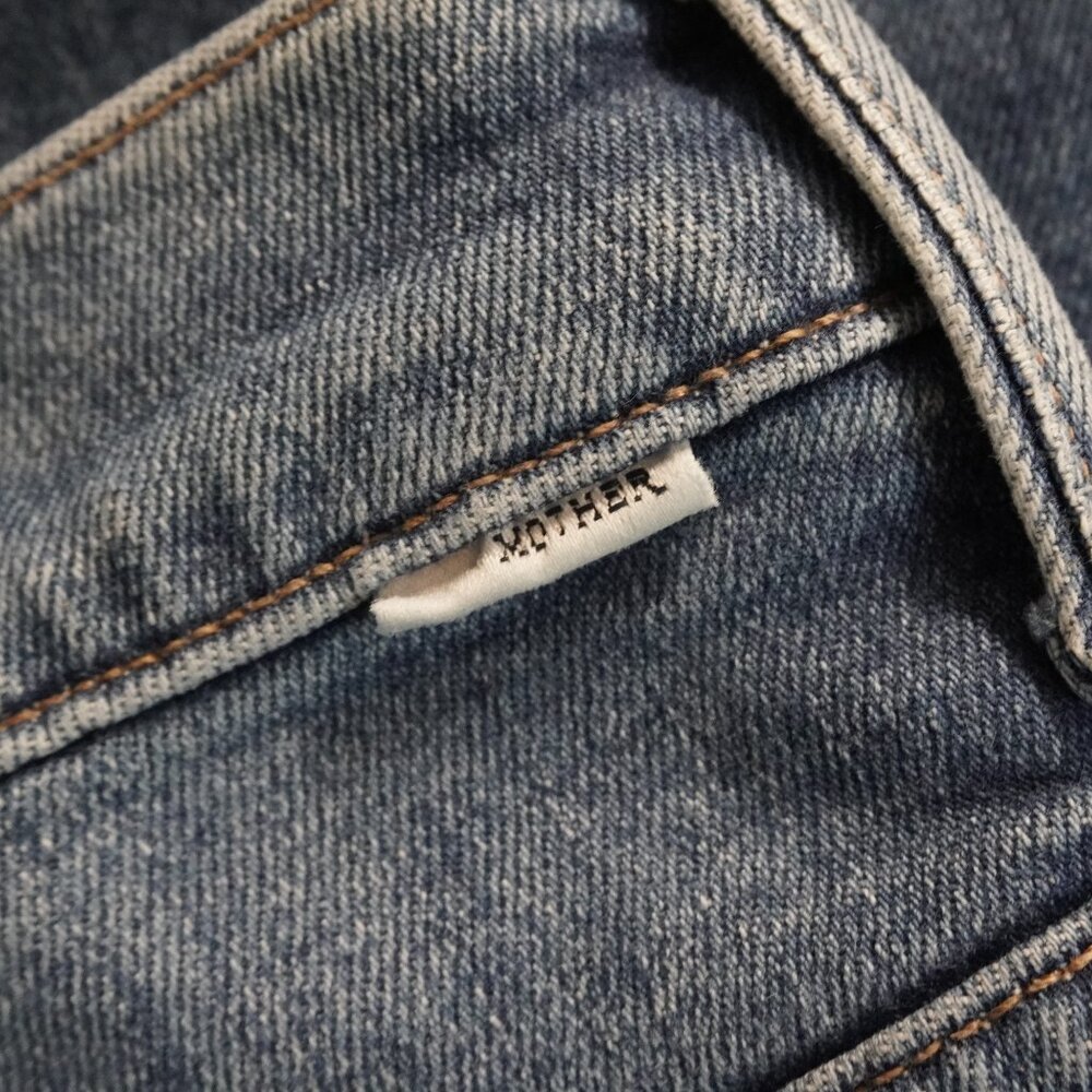 Mother The Double Swooner Hover Size 32 High Waist - image 5